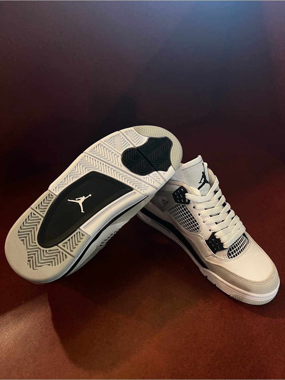 Jordan 4 Retro Military Black Rep Men’s Sneakers